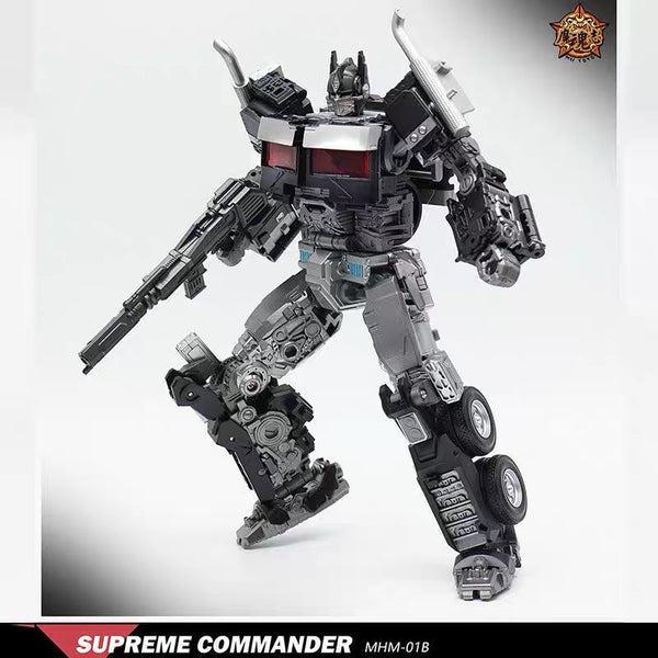 4th Party MHZ Toys MHM01B MHM-01B Supreme Commander (Oversized Studio  Series 102 SS102 RotB OP）Dark Version 20cm / 8