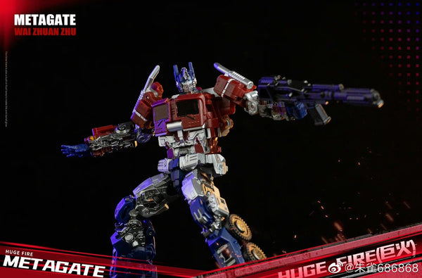 Metagate M-01 M01 Huge Fire (Not Bumblebee Movie Optimus