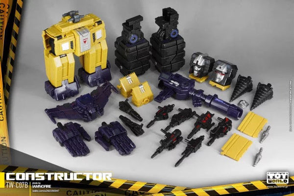 Toyworld TW-C07B TWC07B Yellow Constructor (Devastator