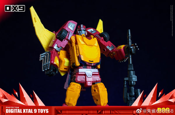 DX9 Toys D-06M D06M Carry (Not Hot Rod Rodimus) Metallic