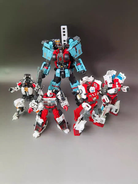 Yes Model Combiner Defensor (Oversized MTCM MTCM-04 Guardia ) Full Set 5 in  1