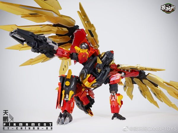 Cang Toys Cang-Toys CT-Chiyou-03 Firmament (Divebomb, Feral Rex) Predaking  Combiner 23cm / 9