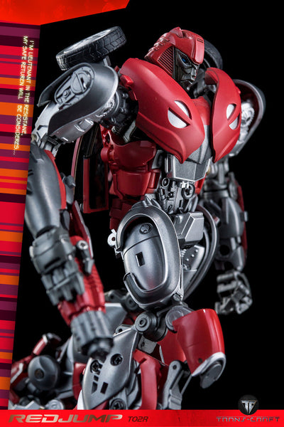 Transcraft TC TC-02R T02R Red Jump (Bumblebee Movie Cliffjumper) 17cm –  TFSAFARI