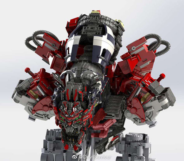 Devil Saviour (BombusBee) DS-02 Giant Axe (Scavanger of ROTF Devastator  Constructicons) 18cm / 7