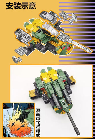 【Incoming】115 Workshop YYW-54 YYW54 Upgrade Kit for Legacy United Doom ‘n Destruction Decepticon Bludgeon Upgrade Kit