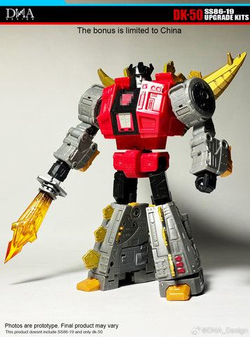 【Pre-Order】DNA Design DK-50 DK50 Upgrade Kits for Studio Series SS86-19 Dinobot Snarl