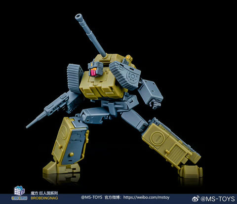 Magic Square MS-Toys MS-B51C MSB51C Lord of War Heavy Gunner (Brawl, Bruticus Combiner) New Painting G1 Version 10cm, 4"