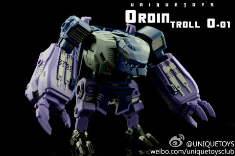 Unique Toys UT O01 O-01 Troll / Odin Combiner (Blot / Abominus) 17.8cm / 7“