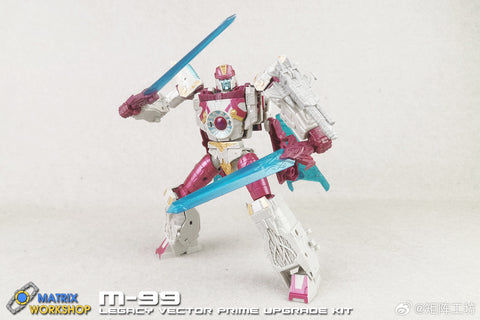 Matrix Workshop M99 M-99 Weapon set for Legacy United Cybertron Universe Vector Prime Upgrade Kit