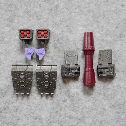 Superman Studio / Tim Heada Studio SPS35B SPS-35B / TH072B TH-072B Gap Filler / Barrel / Missile Launchers for Legacy United Armada Universe Galvatron Upgrade Kit