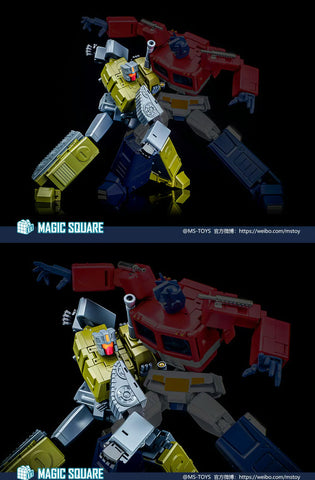 Magic Square MS-Toys MS-03 MS03 Heavy Gunner, Lord of War Combiner ( Brawl, Bruticus Combiner ) MP Size