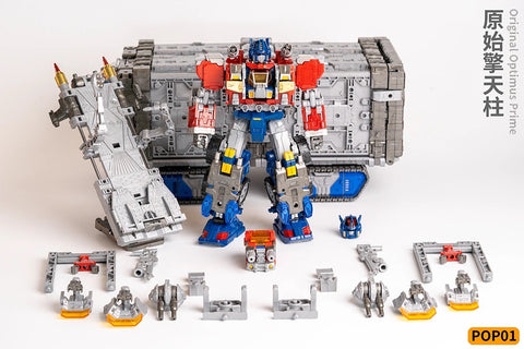 4th Party No Brand POP01 POP-01 Original Optimus Prime (KO Diaclone DA65 Battle Convoy) 18.5cm / 7.3"