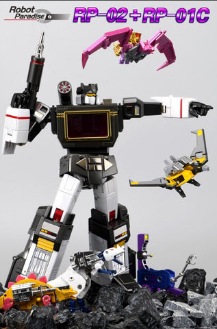 Robot Paradise RP-02  RP02  Acoustic Blaster & Night Bat ( Sound Blaster & Ratbat, Fans Toys Fanstoys) 23cm / 9"