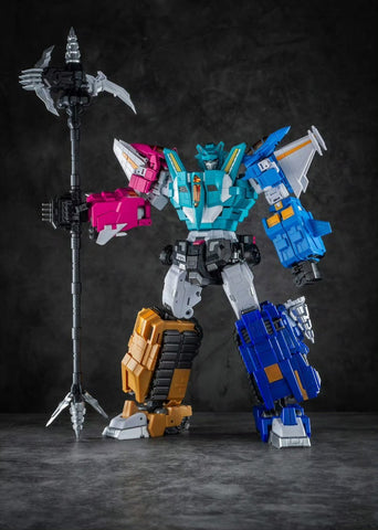 【Pre-Order】Iron Factory IF EX-65 EX65 IDW Spear of Marbas, Vineakaiser (Leozack, Breastforce Liokaiser Combiner) 10cm / 4"