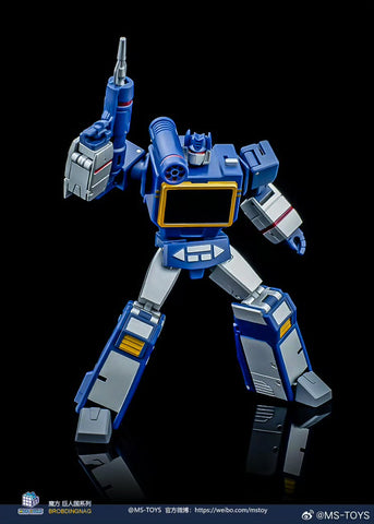 Magic Square MS-Toys MS-B27S MSB27S Voice Ripple (Soundwave Legends Class) Refined Painting Version 11cm / 4.3"