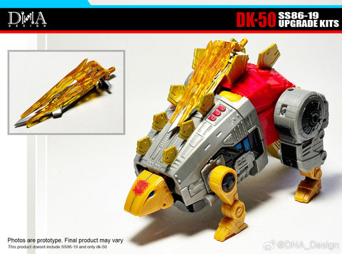 DNA Design DK-50 DK50 Upgrade Kits for Studio Series SS86-19 Dinobot Snarl