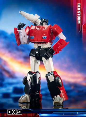 DX9 Toys D21 D-21 Red Storm (Sideswipe G1 MP 2.0)