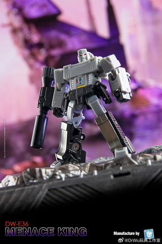 Dr.Wu & Mechanic Studio Extreme Warfare DW-E36 Menace King (Megatron) Original Grey Leg Version 4.5cm