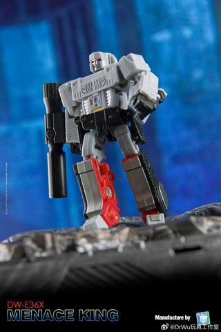 【Incoming】Dr.Wu & Mechanic Studio Extreme Warfare DW-E36X Menace King (Megatron) Red Leg Version 4.5cm