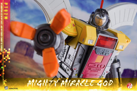 Pangu Toys PT-02M PT02M Mighty Miracle God (Omega Supreme) Metallic Version 27cm / `10.7"