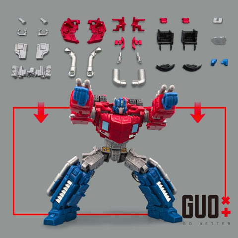 Go Better Studio GX-68 GX68 Upgrade Kit / Gap fillers for Legacy United SDCC 2024 Fractured Friendship Orion Pax Upgrade Kit