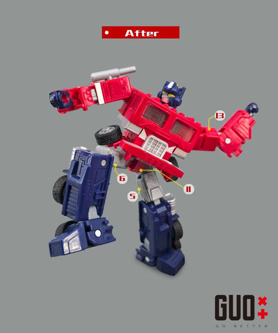 Go Better Studio GX-65 GX65 Upgrade Kit / Gap fillers for Legacy United G1 Universe Optimus Prime Upgrade Kit