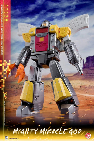 Pangu Toys PT-02M PT02M Mighty Miracle God (Omega Supreme) Metallic Version 27cm / `10.7"