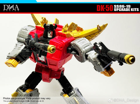 【Pre-Order】DNA Design DK-50 DK50 Upgrade Kits for Studio Series SS86-19 Dinobot Snarl