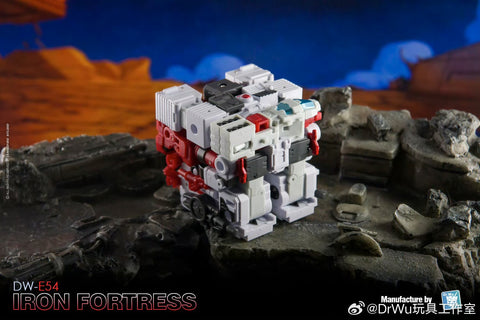 Dr.Wu & Mechanic Studio Extreme Warfare DWE54 DW-E54 Iron Fortress ( Metroplex ) Dr Wu 10cm / 4"