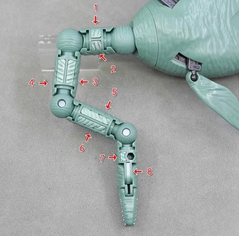 BDT Studio / Tim Heada BDT-73 BDT73 TH085 - TH085 Weapon / Gap fillers for Legacy United Beast Wars Universe Magmatron