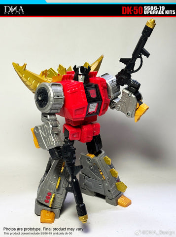 【Pre-Order】DNA Design DK-50 DK50 Upgrade Kits for Studio Series SS86-19 Dinobot Snarl