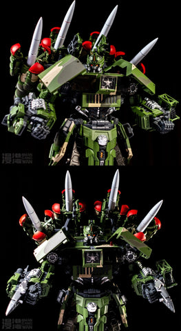 Touch Toys Hellbird Yanji HQ-9BE HQ9BE Missile Launcher (Designed by Black Apple ) Touchtoys 30cm / 9.5cm