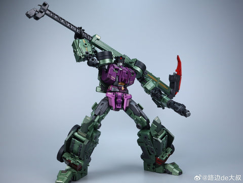 Dream Star Toys  DST02-002 DST02002 Hook Warrior ( Hook, Constructicon, Devastator Combiner) DreamStarToys Metallic Version 24.5 cm / 9.6"