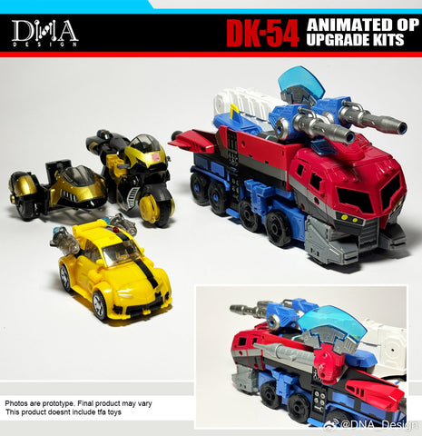 【Pre-Order】DNA Design DK-54 DK54 Upgrade Kits for 08 Animated Optimus Prime OP