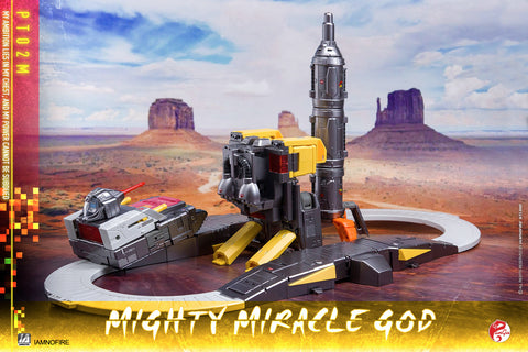 Pangu Toys PT-02M PT02M Mighty Miracle God (Omega Supreme) Metallic Version 27cm / `10.7"