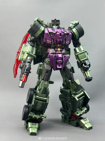 Dream Star Toys  DST02-002 DST02002 Hook Warrior ( Hook, Constructicon, Devastator Combiner) DreamStarToys Metallic Version 24.5 cm / 9.6"