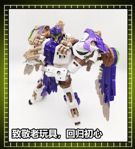 115 Workshop YYW-48  YYW48 Upgrade Kit for Legacy United Leader Class Beast Wars Universe Tigerhawk Upgrade Kit