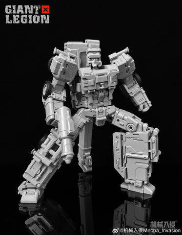 【Pre-Order】Mecha Invasion GLA03 GLA-03 & GLA04 GLA-04 Long Haul & Hook Giant Legion Heavy Builder (Constructors Devastator) Combiner (2 in 1 set) 21.5cm / 8.5"