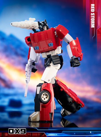 DX9 Toys D21 D-21 Red Storm (Sideswipe G1 MP 2.0)