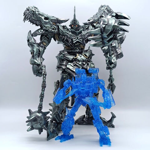 4th party BW BAIWEI TW1101 TW-1101 KO Studio Series SS-07 SS07 Grimlock with OP (Blue Transparent Version)34cm / 13.5"