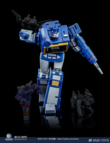 Magic Square MS-Toys MS-B27S MSB27S Voice Ripple (Soundwave Legends Class) Refined Painting Version 11cm / 4.3"