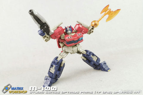 Matrix Workshop M100 M-100 Weapon set for Studio Series SS112 Transformers One Optimus Prime Upgrade Kit