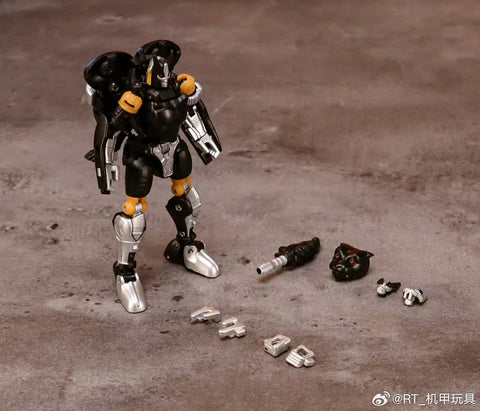 Robot Toys RT-03 / RT-03B RT03 / RT03B Working Leopard (Beast Wars BW Cheetor / Black Panther) 2 in 1 sets 8.7cm / 3.4"