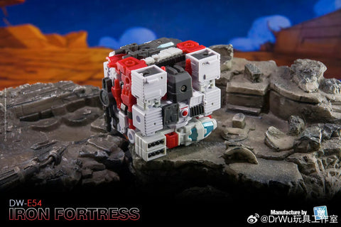 Dr.Wu & Mechanic Studio Extreme Warfare DWE54 DW-E54 Iron Fortress ( Metroplex ) Dr Wu 10cm / 4"