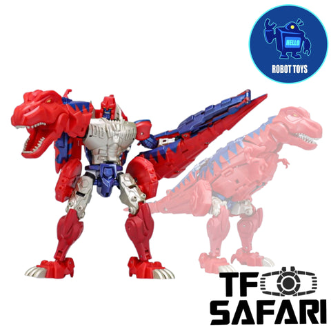 Robot Toys RT-02R RT02R Tyrant (Beast Wars BW Megatron) Red Version 12.6cm / 5"