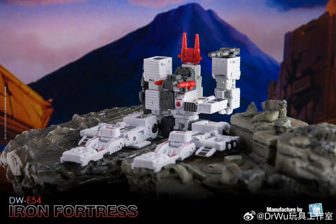 Dr.Wu & Mechanic Studio Extreme Warfare DWE54 DW-E54 Iron Fortress ( Metroplex ) Dr Wu 10cm / 4"