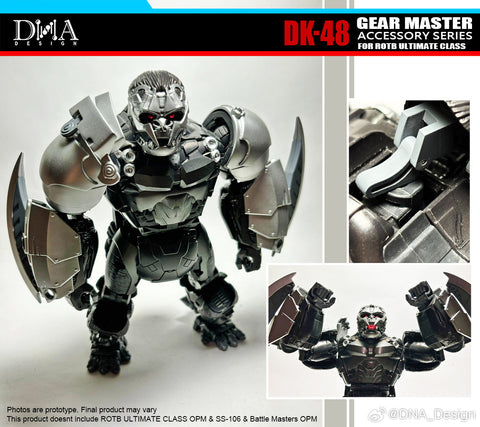 【Pre-Order】DNA Design DK-48 DK48 Upgrade Kits for Rise of the Beasts ROTB Ultimate Optimus Primal