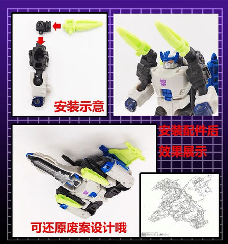 115 Workshop YYW-46  YYW46 Upgrade Kit for Legacy United Core Class Energon Universe Megatron Upgrade Kit