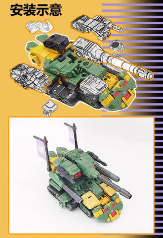 【Incoming】115 Workshop YYW-54 YYW54 Upgrade Kit for Legacy United Doom ‘n Destruction Decepticon Bludgeon Upgrade Kit