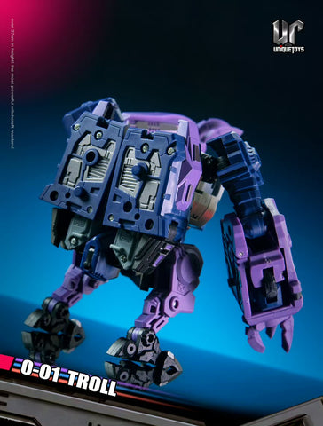 Unique Toys UT O01 O-01 Troll / Odin Combiner (Blot / Abominus) 17.8cm / 7“